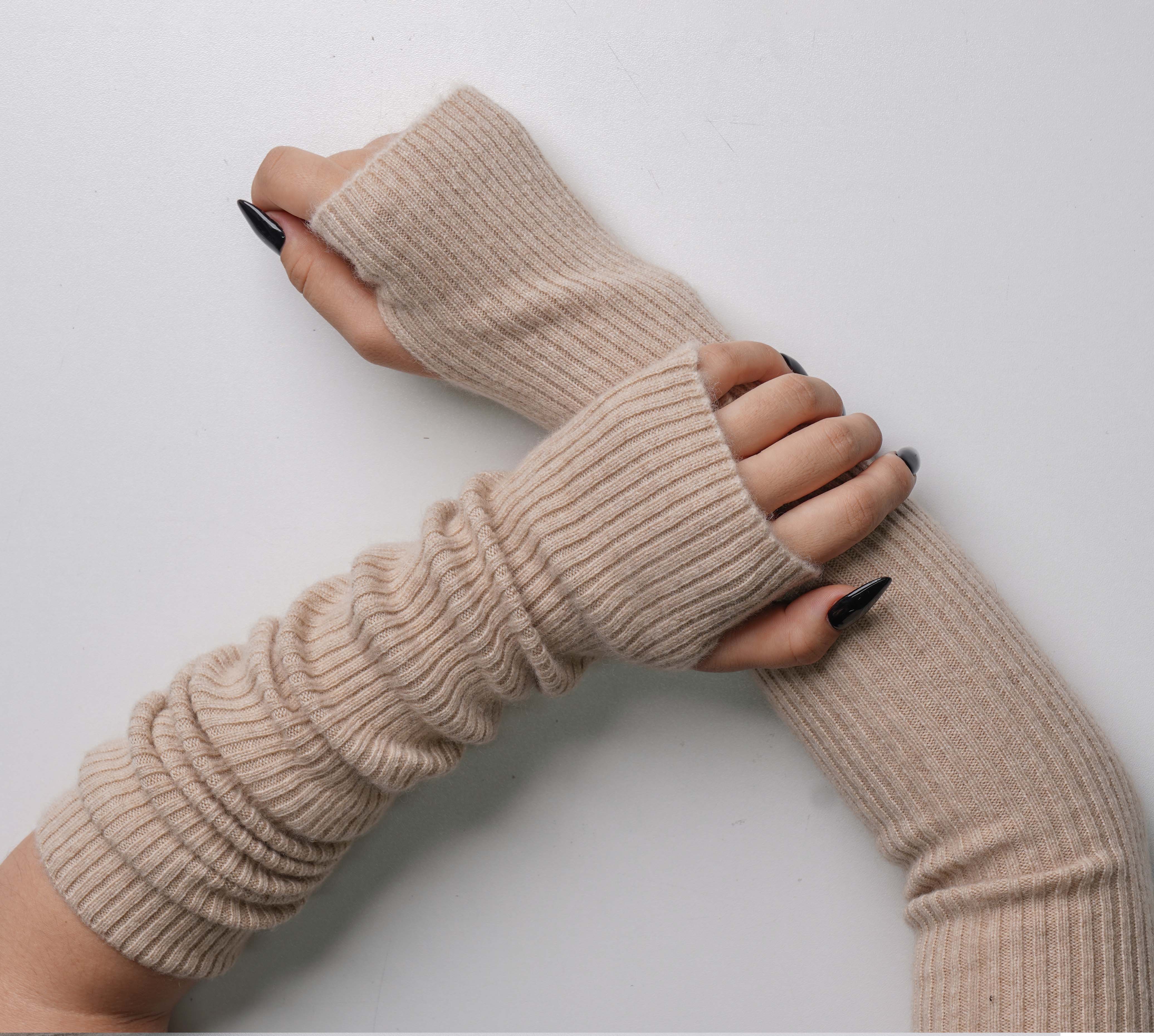 【匿名配送】Llife CASHMERE KNIT ARM WARMER LIDNM / Llife ONLINE STORE / Llife CASHMERE KNIT ARM WARMER