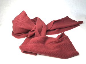 Scarf: Long Ribbed - Pure Mongolian Cashmere