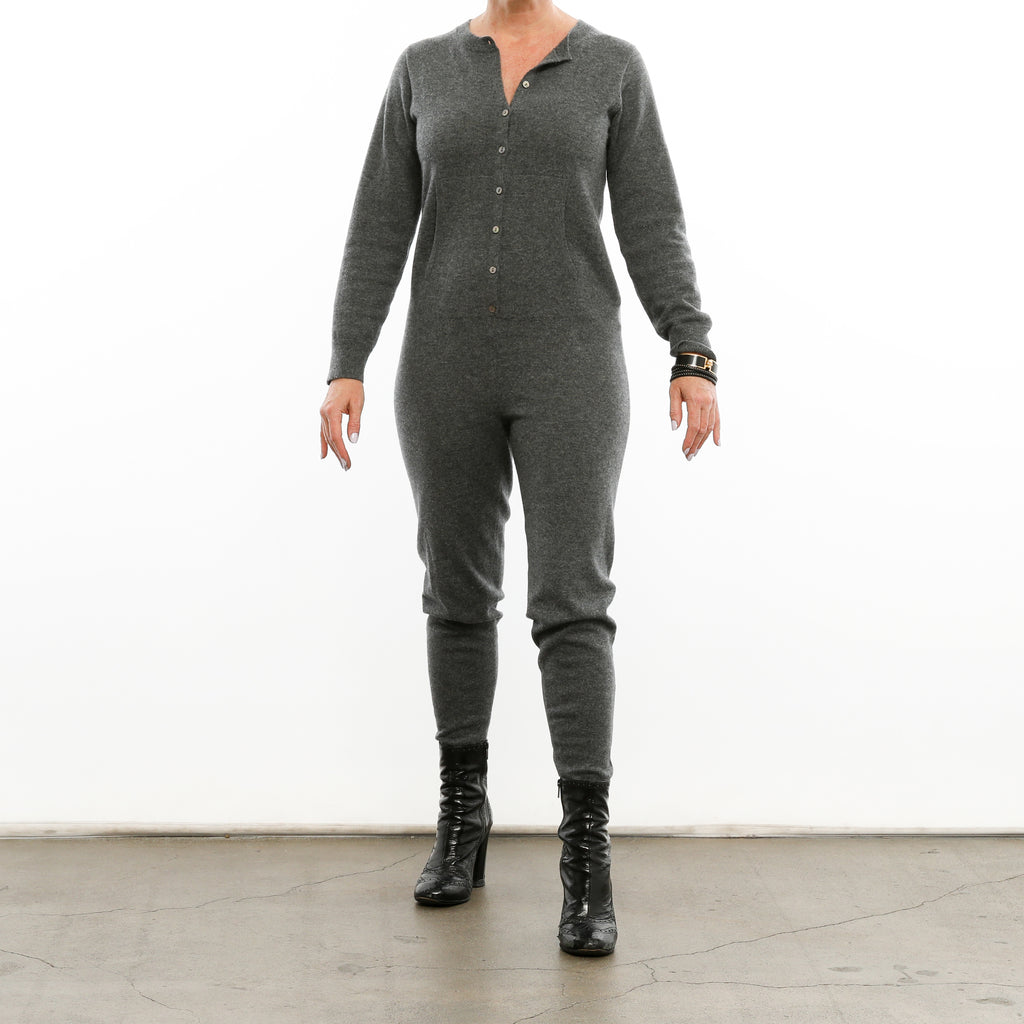 Onesie Börte: Women's Button - 100% Mongolian Cashmere